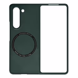 Coque MagSafe pour Samsung Galaxy Z Fold 5 - AVIZAR - Design Fin - Vert Foncé