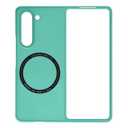 Coque MagSafe pour Samsung Galaxy Z Fold 5 - AVIZAR - Rigide - Design minimaliste - Bords surélevés - Bleu