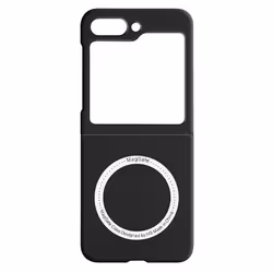 Coque MagSafe pour Samsung Galaxy Z Flip 5 - AVIZAR - Rigide - Design Fin - Noir