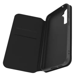 Étui AVIZAR pour Samsung Galaxy S23 FE - Noir - Protection intégrale - Support vidéo - Porte-carte