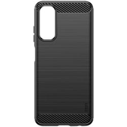 Coque pour Samsung Galaxy A05s Flexible Effet Carbone Classic Carb Noir