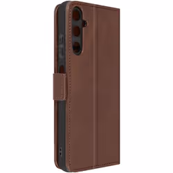 Étui pour Samsung Galaxy A05s - AVIZAR - Vintage - Marron - Porte-carte - Support Vidéo