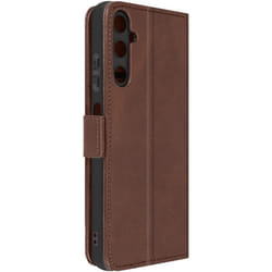 Étui pour Samsung Galaxy A05s - AVIZAR - Vintage - Marron - Porte-carte - Support Vidéo