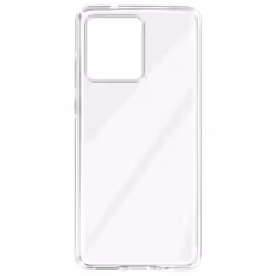 Coque en silicone souple - AVIZAR - Classic Case - Blanc - Transparent - Motorola Moto G84