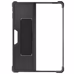 Coque pour Surface Pro 9 - AVIZAR - Handy - Silicone Noir - Poignée Ergonomique - Bandoulière Amovible