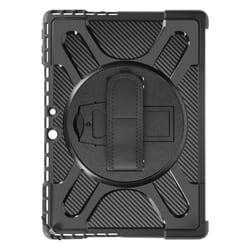 Coque pour Microsoft Surface Pro 9 - AVIZAR - Coins Renforcés - Poignée Béquille - Noir