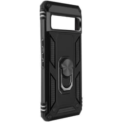Coque de protection hybride - AVIZAR - Google Pixel 8 Pro - Noir - Support magnétique - Antichoc