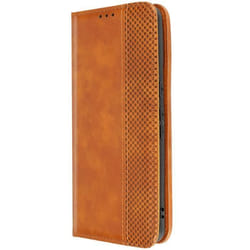 Étui pour Google Pixel 8 Pro - AVIZAR - Collection Geo - Motif Damier - Marron