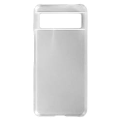 Coque rigide pour téléphone - AVIZAR - Google Pixel 8 - Anti-Traces - Bords surélevés - Blanc