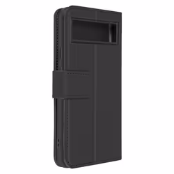 Étui pour Google Pixel 8 Clapet Portefeuille Support Vidéo Série Essential Noir