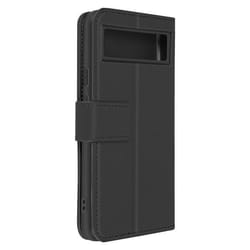 Étui pour Google Pixel 8 Clapet Portefeuille Support Vidéo Série Essential Noir