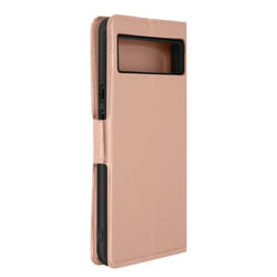 Étui pour Google Pixel 8 - AVIZAR - Wallet Slim - Rose - Porte-carte intégré - Fonction support vidéo