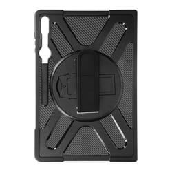 Coque - AVIZAR - Samsung Galaxy Tab S8 Ultra/S9 Ultra - Noir - Ultra-résistante - Béquille intégrée