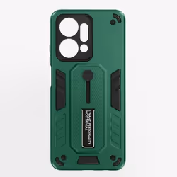 Coque pour smartphone - AVIZAR - Série Slidy - Antichoc - Béquille rétractable - Vert