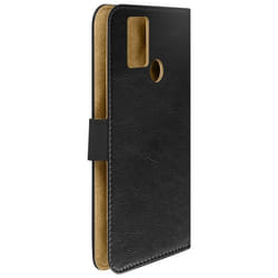 Étui noir pour Logicom Solar Portefeuille Fixation Adhésive