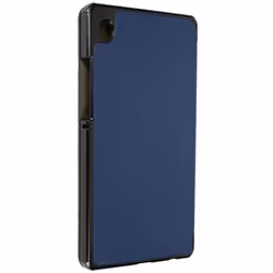 Étui pour Samsung Tab A9 - AVIZAR - Clapet Trifold Support Video et Clavier - Bleu Nuit