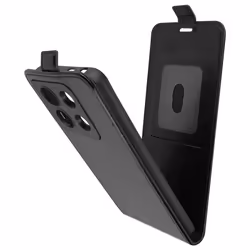 Étui pour Xiaomi Redmi Note 13 Pro Clapet Vertical avec Porte-carte Noir