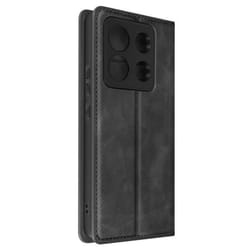Étui pour Xiaomi Redmi Note 13 Pro - AVIZAR - Soft Cover - Noir - Portefeuille et Support Vidéo