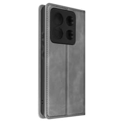 Étui pour Xiaomi Redmi Note 13 Pro - AVIZAR - Soft Cover - Gris - Protection intégrale - Support vidéo