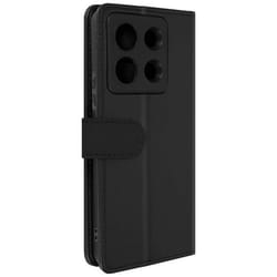 Étui pour Redmi Note 13 Pro - AVIZAR - Série Vintage - Support Vidéo - Rangement Cartes - Noir