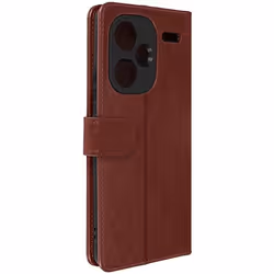 Housse pour smartphone - Xiaomi - Redmi Note 13 Pro Plus - Vintage - Marron - Support Vidéo