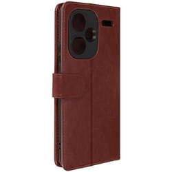 Housse pour smartphone - Xiaomi - Redmi Note 13 Pro Plus - Vintage - Marron - Support Vidéo