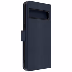 Étui pour Google Pixel 8 Pro - AVIZAR - Chesterfield - Clapet Portefeuille - Fonction Support Vidéo - Bleu