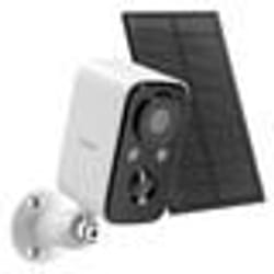 Caméra de surveillance LinQ - Panneau solaire 1.5W - Détection PIR - Étanche IP65