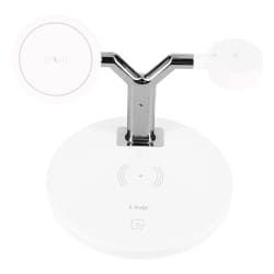 Station de charge 3 en 1 iPhone 15W, AirPods, Apple Watch LinQ Blanc