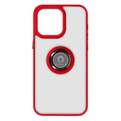 Coque iPhone 15 Pro - Ringrip Rouge