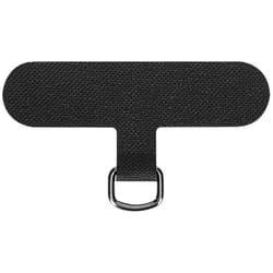 Languette dattache - Avizar - Noir - Universelle - Compatible avec toutes les coques - Synthétique