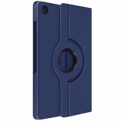 Étui folio - Samsung - Galaxy Tab A9 Plus - Bleu nuit - Support rotatif - Protection intégrale