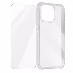 Coque pour iPhone 15 Pro AVIZAR - Coins Renforcés Antichoc + Verre Trempé 9H Transparent