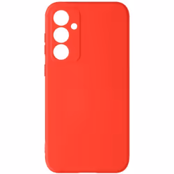 Coque pour Samsung Galaxy S23 FE Semi-rigide Soft-touch Fast Cover Rouge
