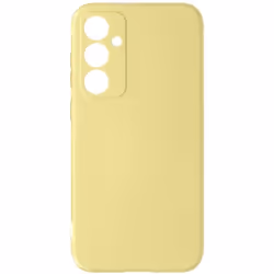 Coque de protection - Fast Cover - Samsung Galaxy S23 FE - Jaune - Silicone semi-rigide - Protection efficace