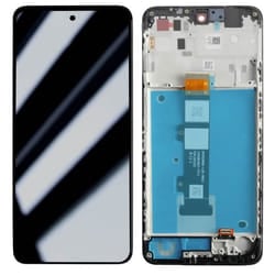 Écran Original Motorola G22 LCD + Vitre Tactile (avec châssis) Motorola Gris Clair