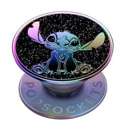 Bague et Support Universel - POPSOCKETS - Space Stitch - Violet - Rétractable - Compatible PopMounts