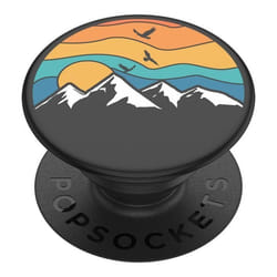 Bague et Support Universel - POPSOCKETS - PopGrip Mountain High - Noir - Rétractable - Support Vidéo