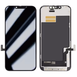 Écran LCD - AVIZAR - iPhone 13 - Vitre Tactile OLED - Châssis Noir - Installation Facile