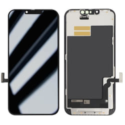 Écran LCD - AVIZAR - iPhone 13 - Vitre Tactile OLED - Châssis Noir - Installation Facile
