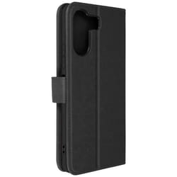 Étui pour Xiaomi Redmi 13C - AVIZAR - Chesterfield - Portefeuille et Support Vidéo - Noir