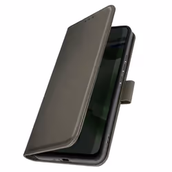 Étui pour Xiaomi Redmi Note 11S 5G - AVIZAR - Chesterfield - Portefeuille et Support Vidéo - Gris