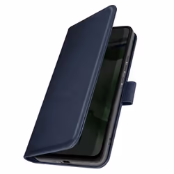 Étui pour Xiaomi Poco F3 et Mi 11i - AVIZAR - Portefeuille et Support Vidéo - Bleu Nuit