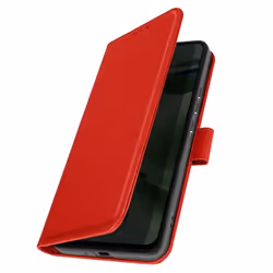 Étui pour iPhone SE et 8 7 6s 6 Portefeuille et Support Vidéo Rouge