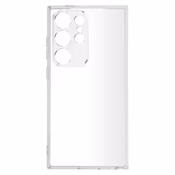 Coque pour Samsung Galaxy S24 Ultra Caméra Protégée Silicone Fin Transparent