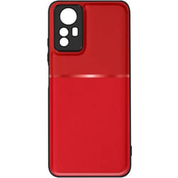 Coque pour Xiaomi Redmi Note 12S - AVIZAR - Rouge - Rigide Contour souple - Antichoc