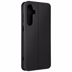 Étui AVIZAR pour Samsung Galaxy A15 5G - Clapet Double Poche Fonction Support Noir