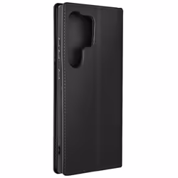 Étui pour Samsung Galaxy S24 Ultra - AVIZAR - Double Poche - Fonction Support - Noir