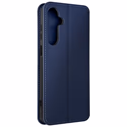 Étui pour Samsung Galaxy A15 5G - AVIZAR - Dual Pocket - Fonction Support - Bleu Nuit
