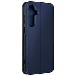 Étui pour Samsung Galaxy A15 5G - AVIZAR - Dual Pocket - Fonction Support - Bleu Nuit